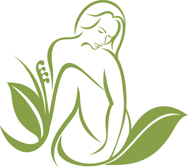 妇女和叶图片下载