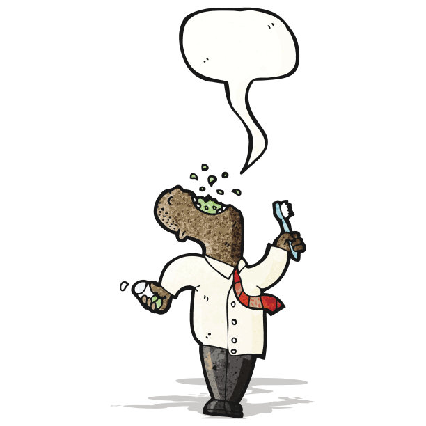 卡通商人正准备上班图片下载