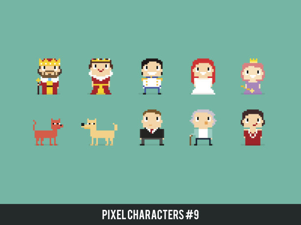 像素的角色图片下载
