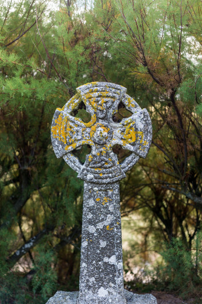 凯尔特十字架gunwalloe图片下载