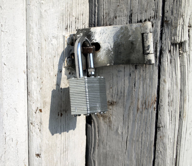 打开车库门特写照片。图片下载