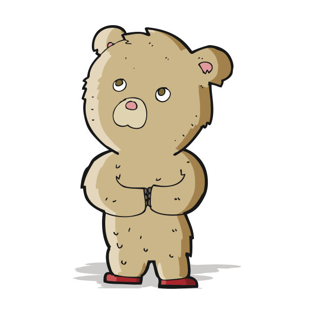 卡通的泰迪熊图片下载