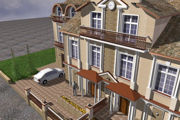 大厦的经典风格图片下载