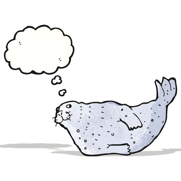 卡通印章用思想泡泡图片下载