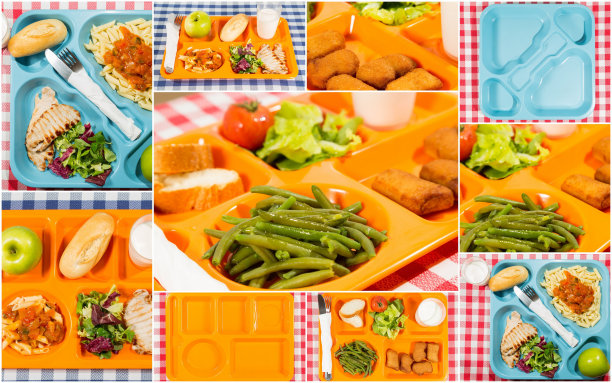 托盘的食物图片下载