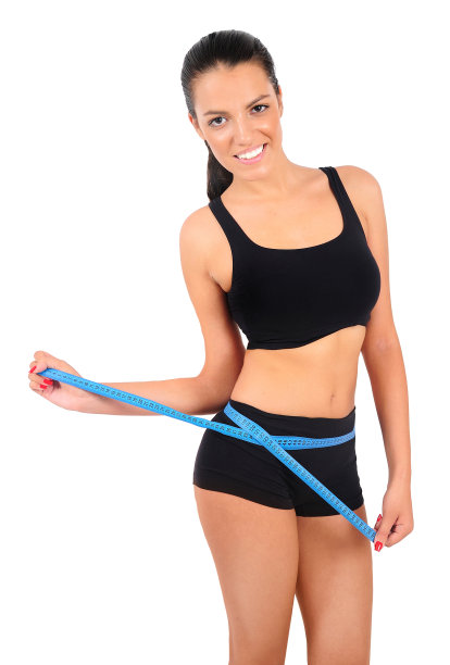 孤立的健康女人图片下载