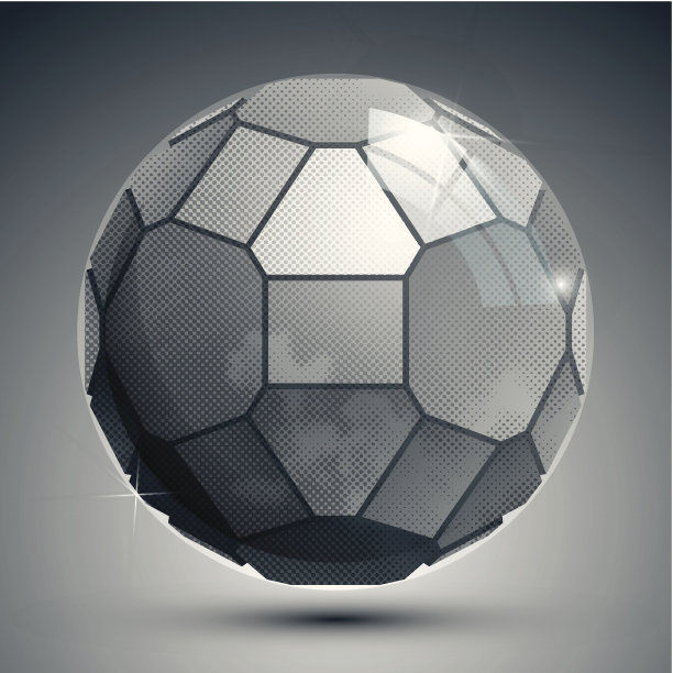 塑料像素灰度维球，几何图片下载