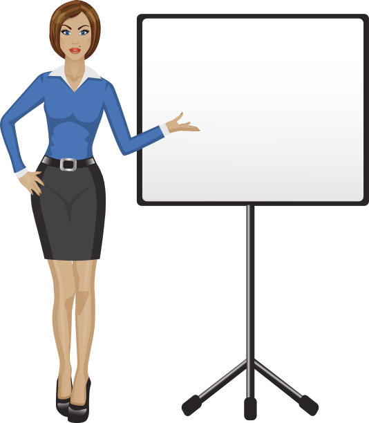 商界女性举行演讲图片下载