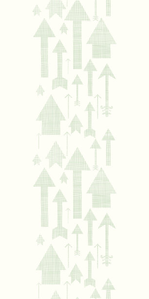 箭头飞行纺织品纹理垂直边界无缝图案背景图片下载