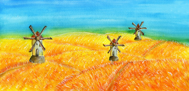 金色的工厂图片下载