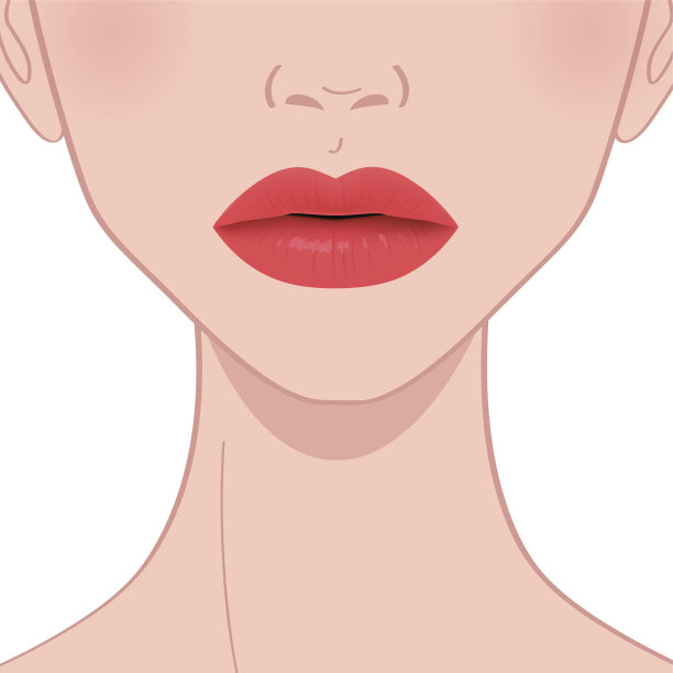 美丽的女性红唇图片下载