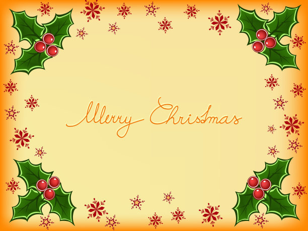 圣诞快乐卡图片下载