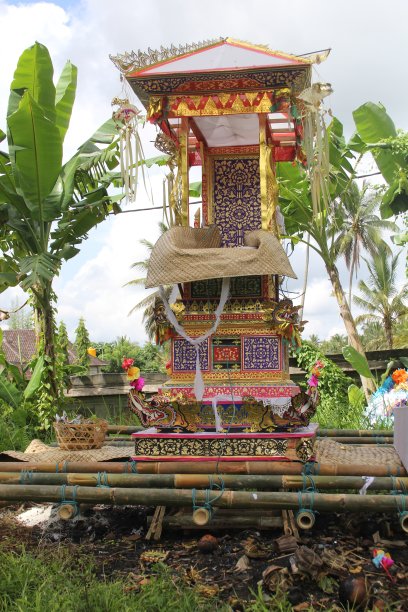 巴厘人的轿子图片下载