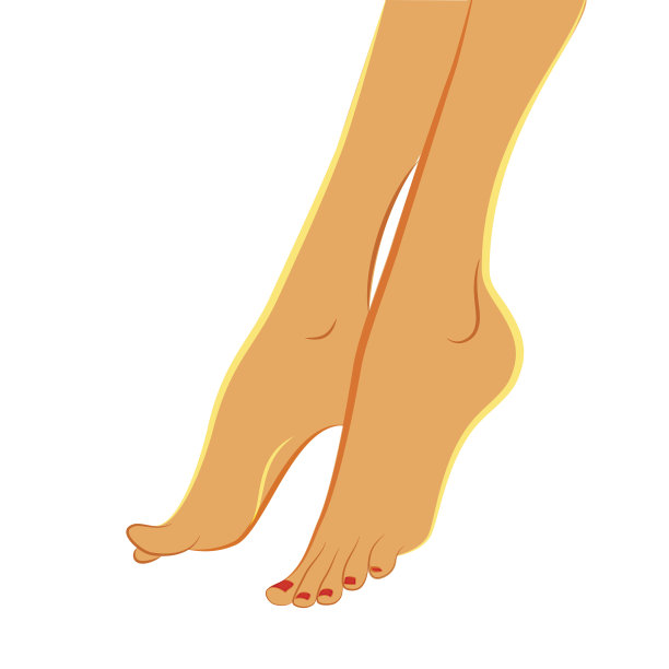 优雅的脚。修脚,足部医疗概念图片下载