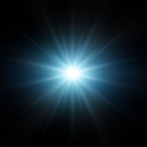 蓝色的星光图片下载