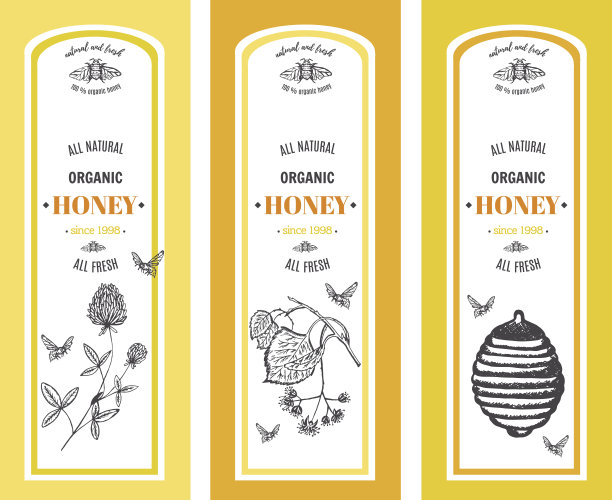 蜂蜜包装图片下载