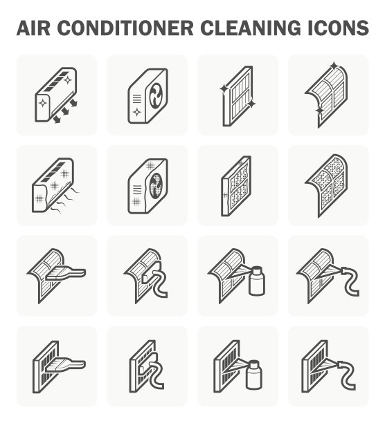 空调和清洁图片下载