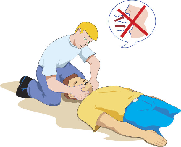 急救，对昏迷的人的急救图片下载