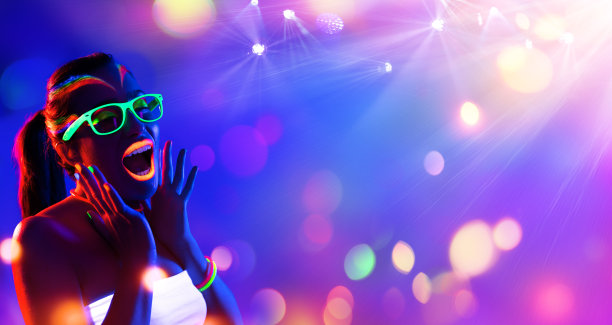 霓虹灯照片素材ID：142255822