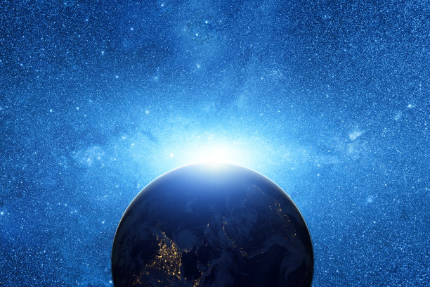 地球在晚上图片下载