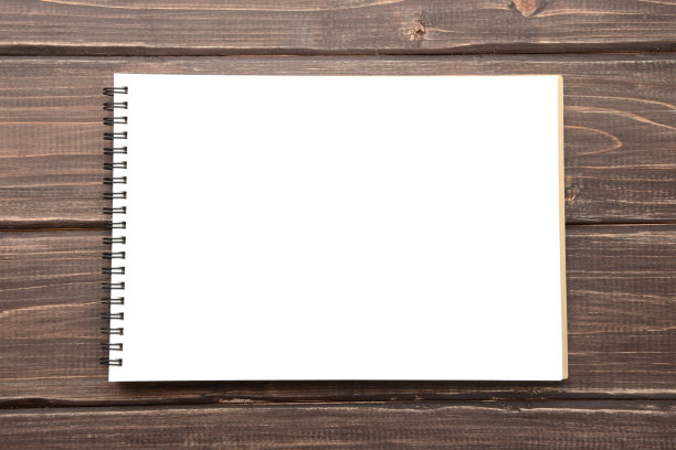 开放的速写本图片下载