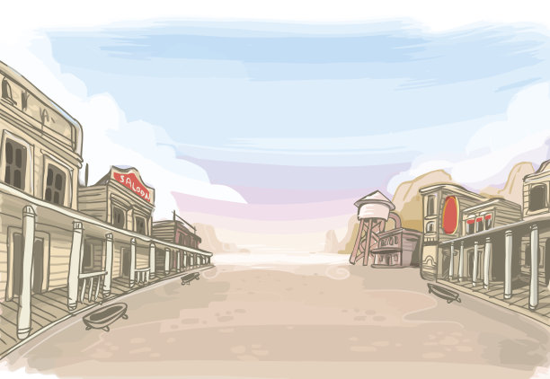 老王尔德西部风光图片下载