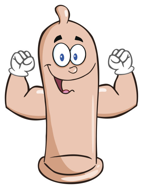 快乐避孕套展示肌肉手臂图片下载