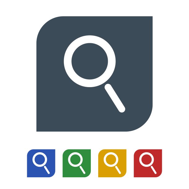 搜索图标孤立的白色背景图片下载