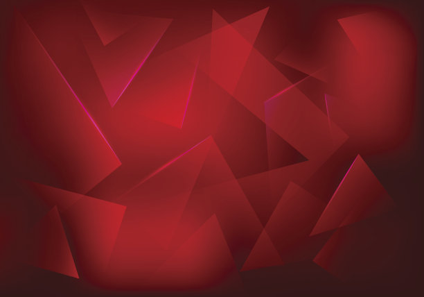 矢量破碎玻璃红宝石背景素材图片