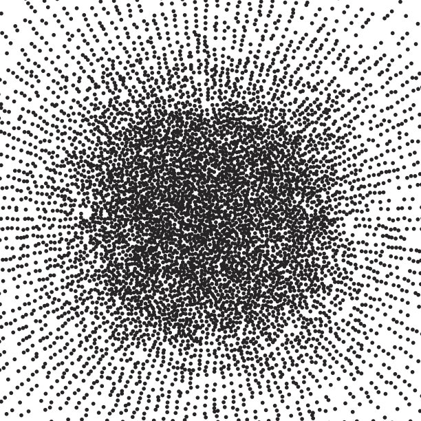 矢量虚点抽象半色调背景。图片下载