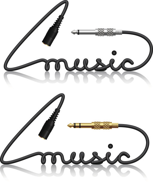 杰克连接器音乐书法图片下载