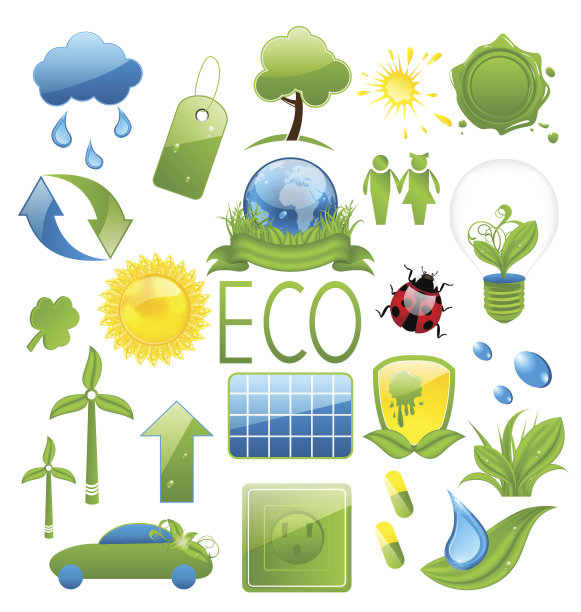 一套绿色生态图标(2)图片下载