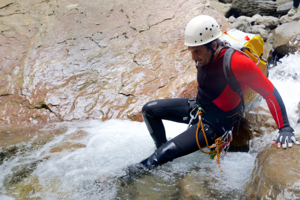 峡谷漂流在西班牙图片下载