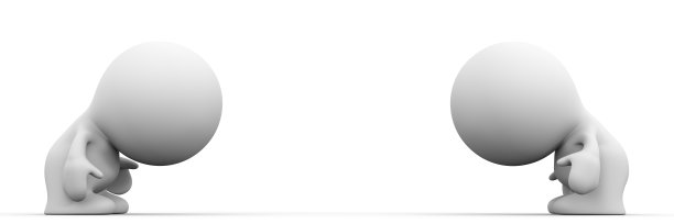 两个人物互相鞠躬图片下载