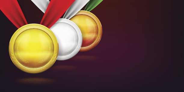 奖牌集矢量图图片下载