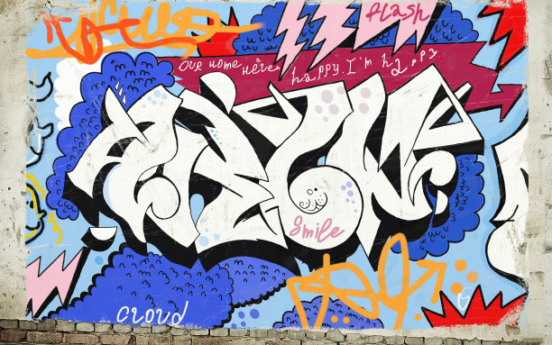 涂鸦墙图片素材专题