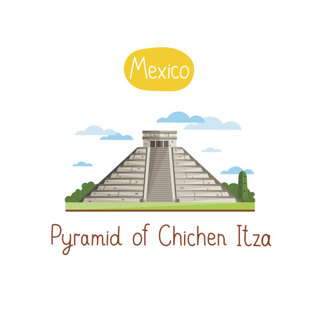 地标性建筑的概念。周游世界。向量。图片下载