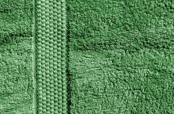 绿色浴巾纹理图片下载