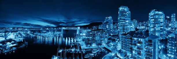 温哥华港视图图片下载