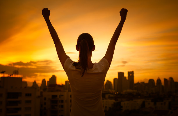 成功和人生成就理念图片下载