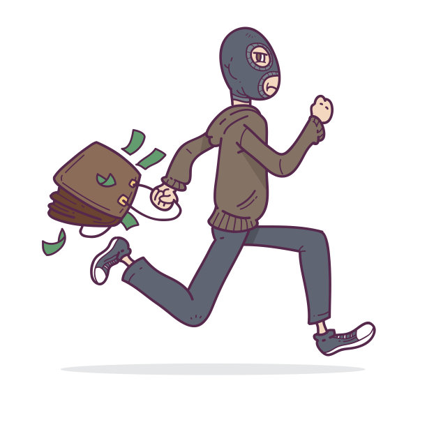 小偷逃跑图片下载
