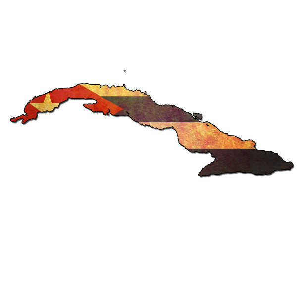 古巴的地图图片下载