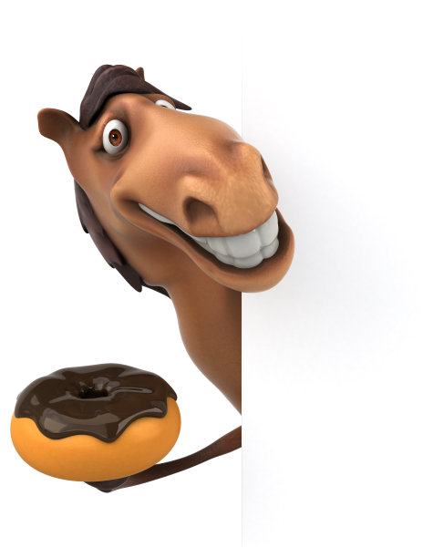 有趣的马图片下载