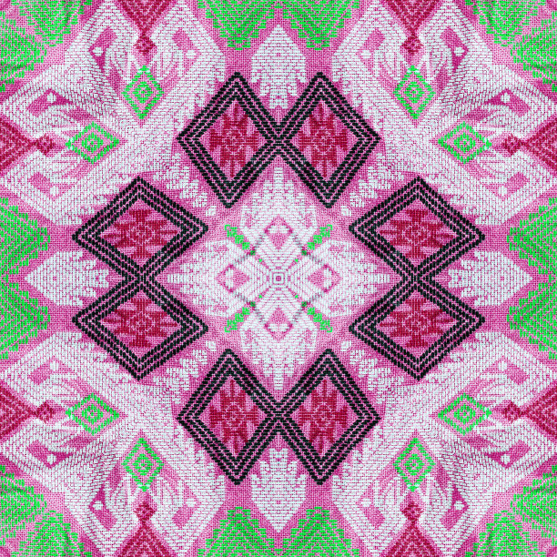 泰式面料图案背景图片下载