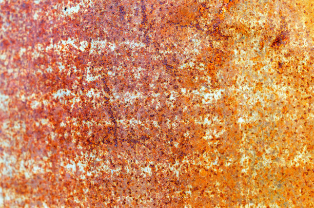 钢铁背景上的古朴古铜纹理(选择焦点中心)图片下载