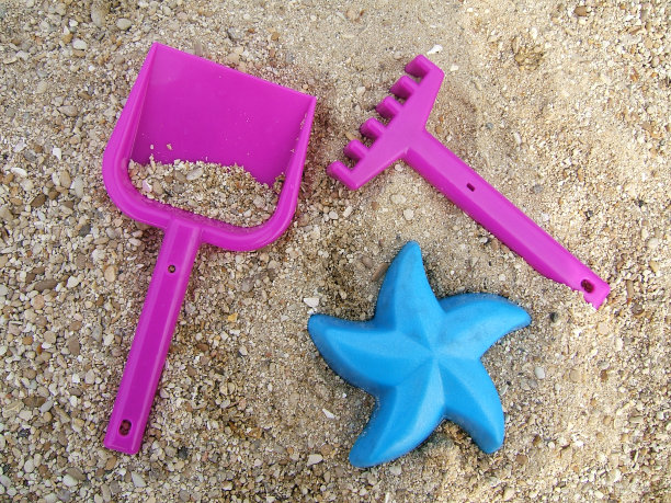 儿童沙滩概念图片下载