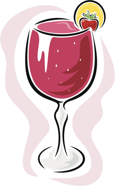 草莓饮料杯(Vector)图片下载
