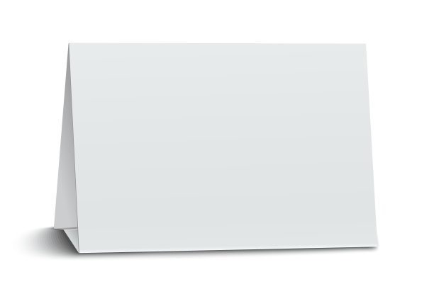 水平空白纸桌卡图片下载