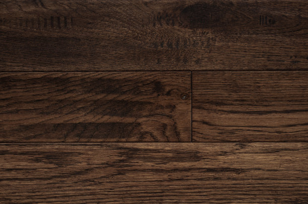 天然深色橡木地板，带有质感的木条图片下载