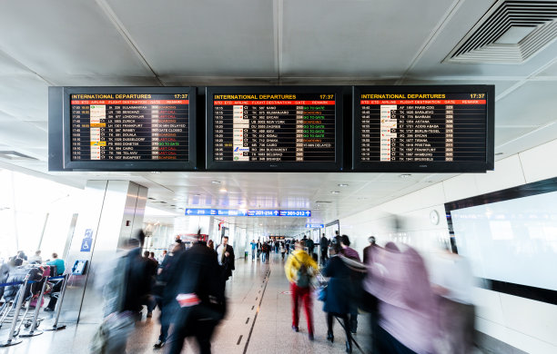 机场信息板图片下载